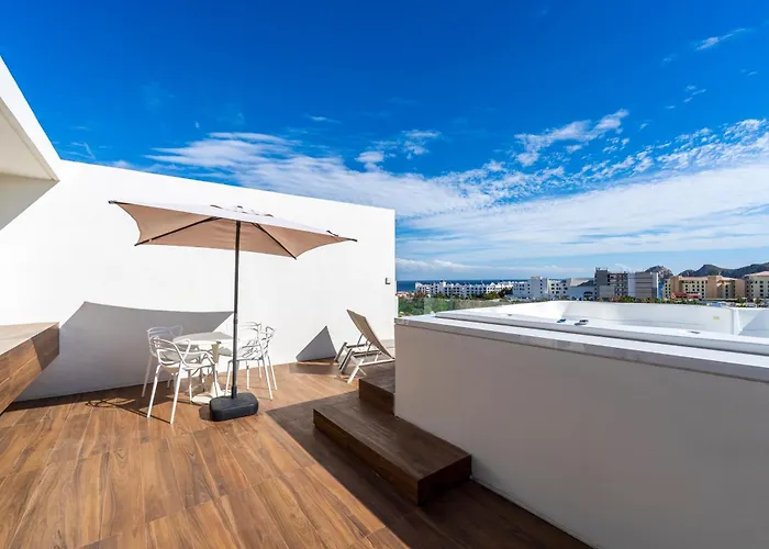 Apartamento Luxury With Pool&jacuzzi On Terrace In Médano *