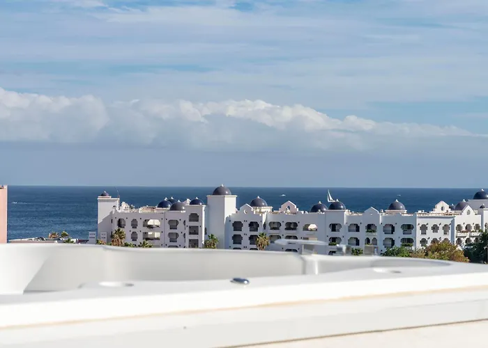 Luxury With Pool&jacuzzi On Terrace In Médano Apartamento *