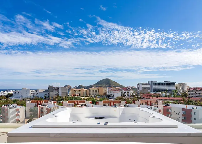 Luxury With Pool&jacuzzi On Terrace In Médano *