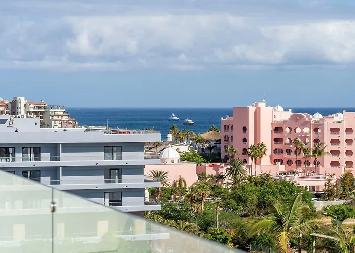 Luxury With Pool&jacuzzi On Terrace In Médano Apartamento *